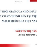 Đề tài nghiên cứu: Chu kỳ thời gian của nhồi máu cơ tim cấp có ST chênh lên tại Viện Tim Mạch quốc gia Việt Nam