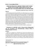 Đánh giá nồng độ cf ADN-EBV trong huyết tương trước xạ trị và mối tương quan với các thể mô bệnh học và giai đoạn bệnh ung thư vòm mũi họng