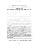 Hiệu quả và tính an toàn của phẫu thuật phaco đặt thuỷ tinh thể nhân tạo trong điều trị đục thủy tinh thể cận thị trung bình và cận thị nặng