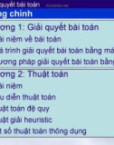 Bài giảng Tin học đại cương (Phần 2: Giải quyết bài toán): Chương 2 - Viện Công nghệ Thông tin & Truyền thông