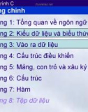 Bài giảng Tin học đại cương (Phần 3: Lập trình C): Chương 3 - Viện Công nghệ Thông tin & Truyền thông