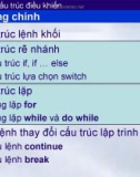 Bài giảng Tin học đại cương (Phần 3: Lập trình C): Chương 4 - Viện Công nghệ Thông tin & Truyền thông