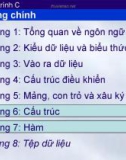 Bài giảng Tin học đại cương (Phần 3: Lập trình C): Chương 7 - Viện Công nghệ Thông tin & Truyền thông