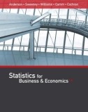 Ebook Statistics for business and economics (13/E) - David R. Anderson, Dennis J. Sweeney