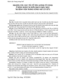 Nghiên cứu các yếu tố tiên lượng tử vong ở bệnh nhân tai biến mạch máu não tại Bệnh viện Trung Ương Huế cơ sở 2