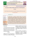 Assessment of childcare beliefs and practices in tribal population