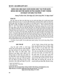 Đánh giá hiệu quả chẩn đoán ung thư phế quản bằng nội soi phế quản huỳnh quang ở đối tượng có nguy cơ ung thư phổi