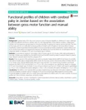 Functional profiles of children with cerebral palsy in Jordan based on the association between gross motor function and manual ability