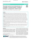 Neonatal survival and determinants of mortality in Aroresa district, Southern Ethiopia: A prospective cohort study