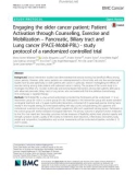 Engaging the older cancer patient; Patient Activation through Counseling, Exercise and Mobilization – Pancreatic, Biliary tract and Lung cancer (PACE-Mobil-PBL) - study protocol of a randomized controlled trial