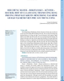 Hội chứng Mayer-Rokitansky-Küster-Hauser: Một số ca lâm sàng thành công bằng phương pháp đặt khuôn mềm trong tạo hình âm đạo tại Bệnh viện Phụ sản Trung ương