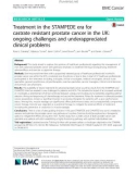 Treatment in the STAMPEDE era for castrate resistant prostate cancer in the UK: ongoing challenges and underappreciated clinical problems