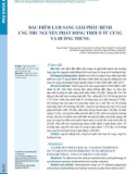 Đặc điểm lâm sàng giải phẫu bệnh ung thư nguyên phát đồng thời ở tử cung và buồng trứng