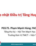 Bài giảng Cập nhật điều trị tăng huyết áp