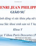 Bài giảng Phục hồi nhanh sau phẫu thuật Sản phụ khoa