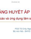 Bài giảng Tăng huyết áp – Khuyến cáo và ứng dụng lâm sàng