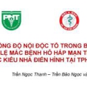 Bài giảng Nồng độ nội độc tố trong bụi và tỉ lệ mắc bệnh hô hấp mạn tính ở các kiểu nhà điển hình tại TP. Hồ Chí Minh