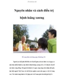 Nguyên nhân và cách điều trị bệnh loãng xương