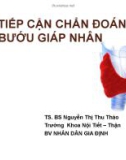 Bài giảng Tiếp cận chẩn đoán bướu giáp nhân