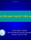 Bài giảng Điều trị xuất huyết tiêu hóa - TS. BS. Quách Trọng Đức