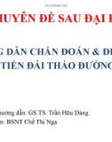 Bài giảng Hướng dẫn chẩn đoán và điều trị tiền đái tháo đường - GS.TS. Trần Hữu Dàng