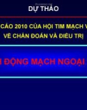 Bài giảng Bệnh động mạch ngoại biên