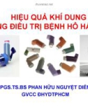 Bài giảng Hiệu quả khí dung trong điều trị bệnh hô hấp