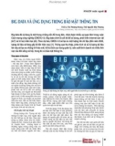 Big data và ứng dụng trong bảo mật thông tin