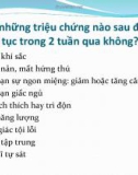 Bài giảng Chăm sóc sức khỏe tâm thần cộng đồng - Ths. Bs. Nguyễn Tấn Đạt