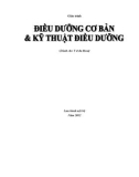 Giáo trình Điều dưỡng cơ bản và kỹ thuật điều dưỡng - Trường TC Phạm Ngọc Thạch