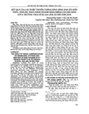 Kết quả của can thiệp truyền thông bằng hình ảnh lên kiến thức, thái độ, thực hành vệ sinh răng miệng của học sinh lớp 6 trường THCS Cổ Bi, Gia Lâm, Hà Nội năm 2020