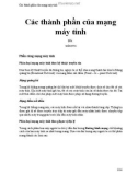 Các thành phần của mạng máy tính