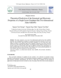 Theoretical prediction of the structural and electronic properties of a single layer graphene-like two-dimensional janus Janus GaInSTe