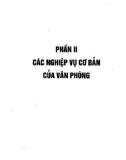 Giáo trình Quản trị văn phòng: Phần 2 - GS. TS Nguyễn Thành Độ