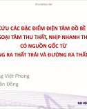 Bài giảng Nghiên cứu các đặc điểm điện tâm đồ bề mặt của ngoại tâm thu thất, nhịp nhanh thất có nguồn gốc từ đường ra thất trái và đường ra thất phải