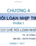 Bài giảng ECG - Chương 4: Rối loạn nhịp tim (Phần 1)