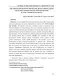 The association between ophthalmic, renal complications and plasma homocysteine concentration in type 2 diabetes patients