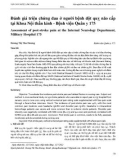 Đánh giá triệu chứng đau ở người bệnh đột quỵ não cấp tại Khoa Nội thần kinh - Bệnh viện Quân y 175