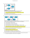 Câu hỏi trắc nghiệm CCNA 2 - Chương 10