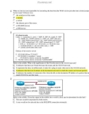 Câu hỏi trắc nghiệm CCNA 2 - Chương 2