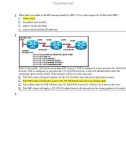 Câu hỏi trắc nghiệm CCNA 2 - Chương 7