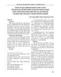 Khảo sát quy trình đảm bảo chất lượng kế hoạch xạ trị điều biến cường độ chùm tia IMRT bằng thiết bị MatriXX trên máy gia tốc Precise tại Bệnh viện Ung Bướu Thành phố Hồ Chí Minh