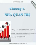 Bài giảng Quản trị kinh doanh: Chương 2 - Dương Công Doanh