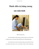 Thuốc điều trị loãng xương sau mãn kinh