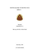 Bài giảng Nội bệnh lý 3: Phần 1 - Trường ĐH Võ Trường Toản (Năm 2022)