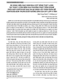 So sánh hiệu quả giảm đau cột sống thắt lưng do thoát vị đĩa đệm của phương pháp tiêm Ozone phối hợp corticoid qua da so sánh với thẩm phân rễ Corticoid đơn thuần dưới hướng dẫn của cắt lớp vi tính