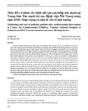 Theo dõi và chăm sóc bệnh nhi sau can thiệp tim mạch tại Trung tâm Tim mạch trẻ em, Bệnh viện Nhi Trung ương năm 2018: Thực trạng và một số yếu tố ảnh hưởng