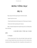 BONG VÕNG MẠC (Kỳ 1)