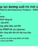 Bài giảng Chọn lựa và cài đặt thở máy (Phần 8)