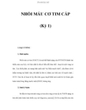 NHỒI MÁU CƠ TIM CẤP (Kỳ 1)